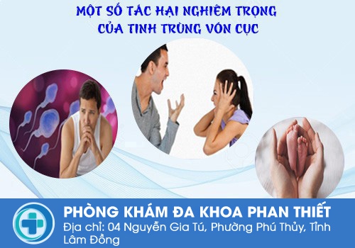 Một số tác hại nghiêm trọng của tinh trùng vón cục đối với nam giới