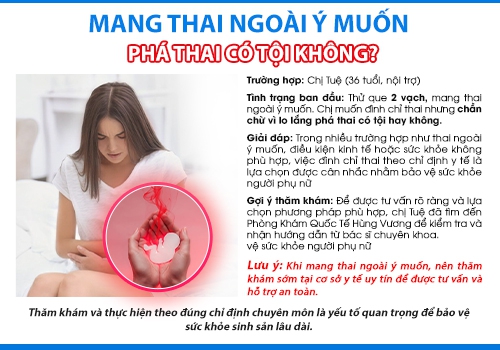 Lựa chọn cơ sở y tế chuyên khoa để thực hiện phá thai an toàn.