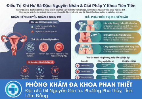 Điều trị ra khí hư như bã đậu điều trị như thế nào?