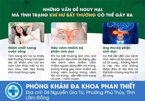 Khí hư ra vón cục như bã đậu để lâu có sao không?