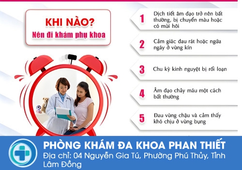 Khi nào chị em cần thăm khám phụ khoa?