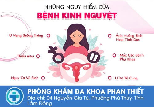 Những tác hại nguy hiểm của bệnh kinh nguyệt.