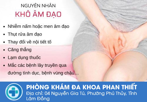 Những nguyên nhân gây khô âm đạo.