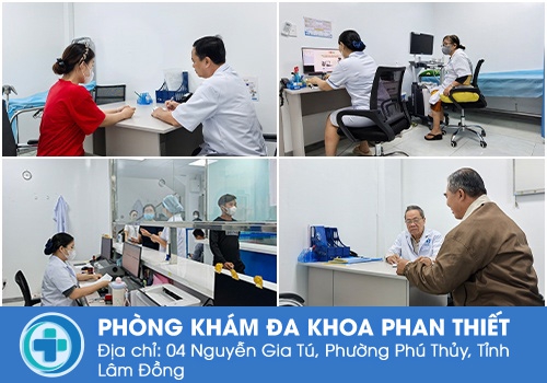 Môi trường thăm khám hiện đại tại phòng khám.