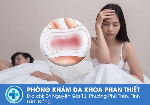 Sau quan hệ ra dịch màu hồng là do đâu?